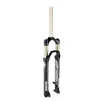 RockShox Recon TK Solo Air 100 Suspension Bicycle Fork with Turnkey OneLoc Remote Right Adjust Aluminum Steerer Tapered Disc  27.5"  Gold - B00V8SA5HG